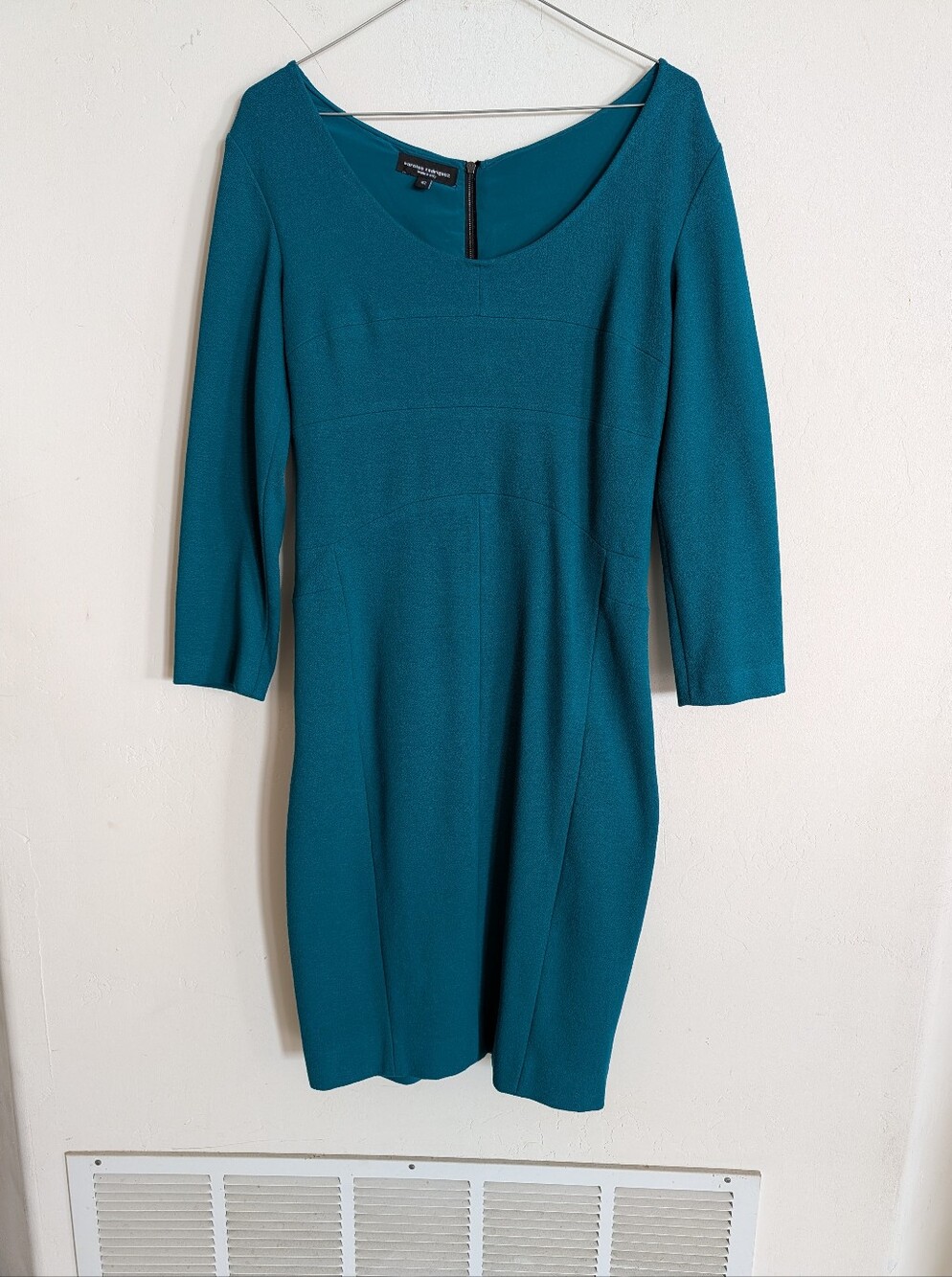 Narcisco Rodriguez Teal Dress